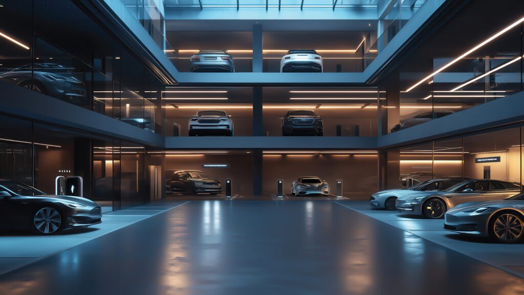 12. Spacious A-I assisted Parking