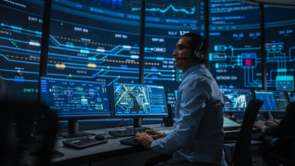 Professional,It,Technical,Support,Specialist,And,Software,Developer,Working,On