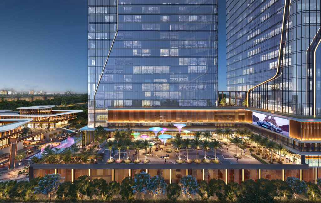 3. Podium night view